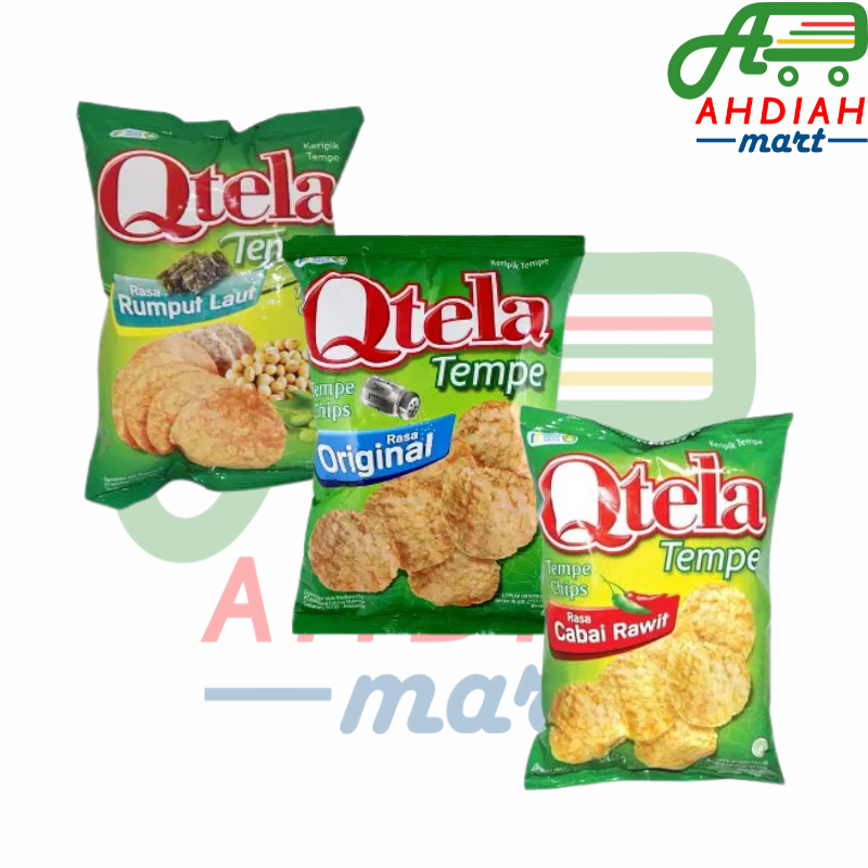 Qtela Tempe Kripik Tempe 60 Gram
