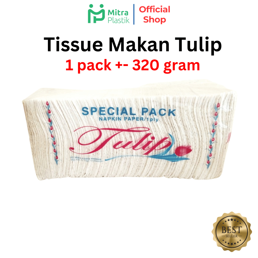 Tissue Napkin Tulip Napkin Paper Tissue Lipat Tissue Makan Tisu Kotak