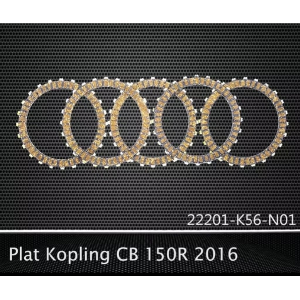 PLAT KAMPAS KOPLING CBR150R LED NEW