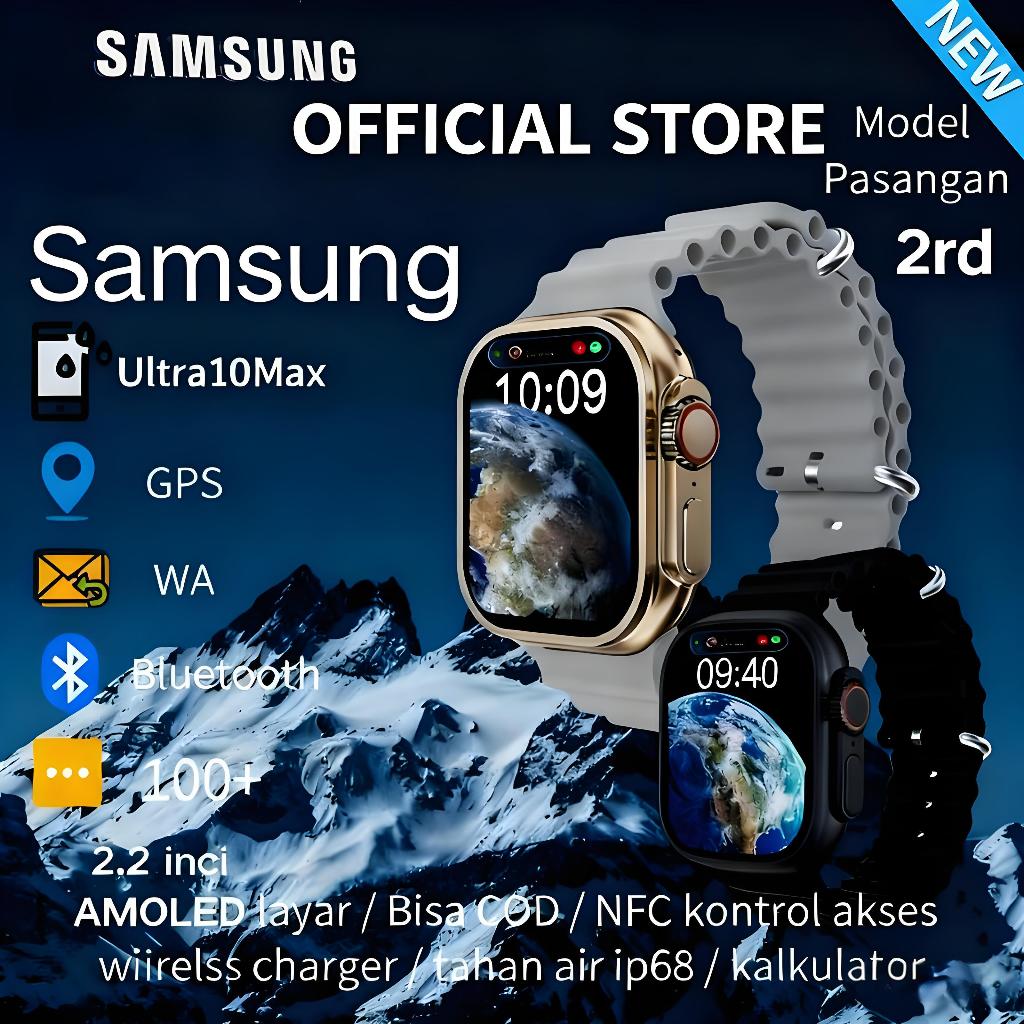 [4G Sim card] LDS Smartwatch S10 ULTRA 4G & 5G | RAM 4 / 64GB | SIM CARD | Bisa Nonton Youtube | Bis