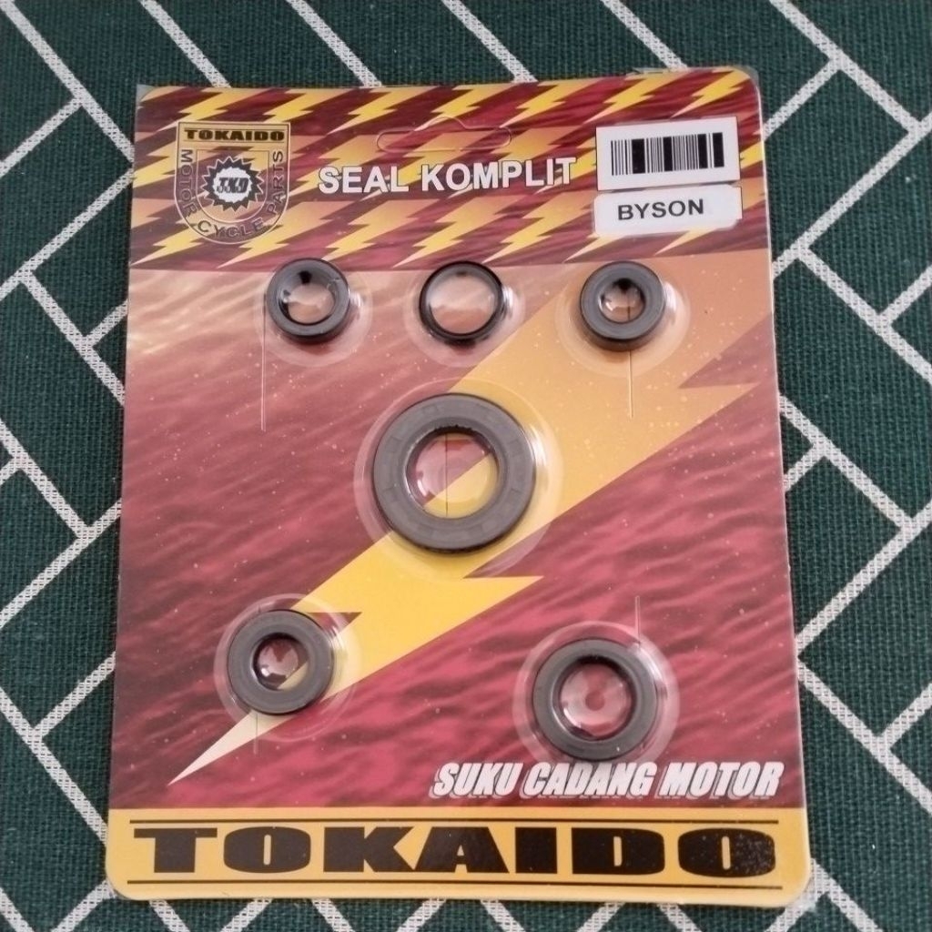 seal komplit TOKAIDO original byson