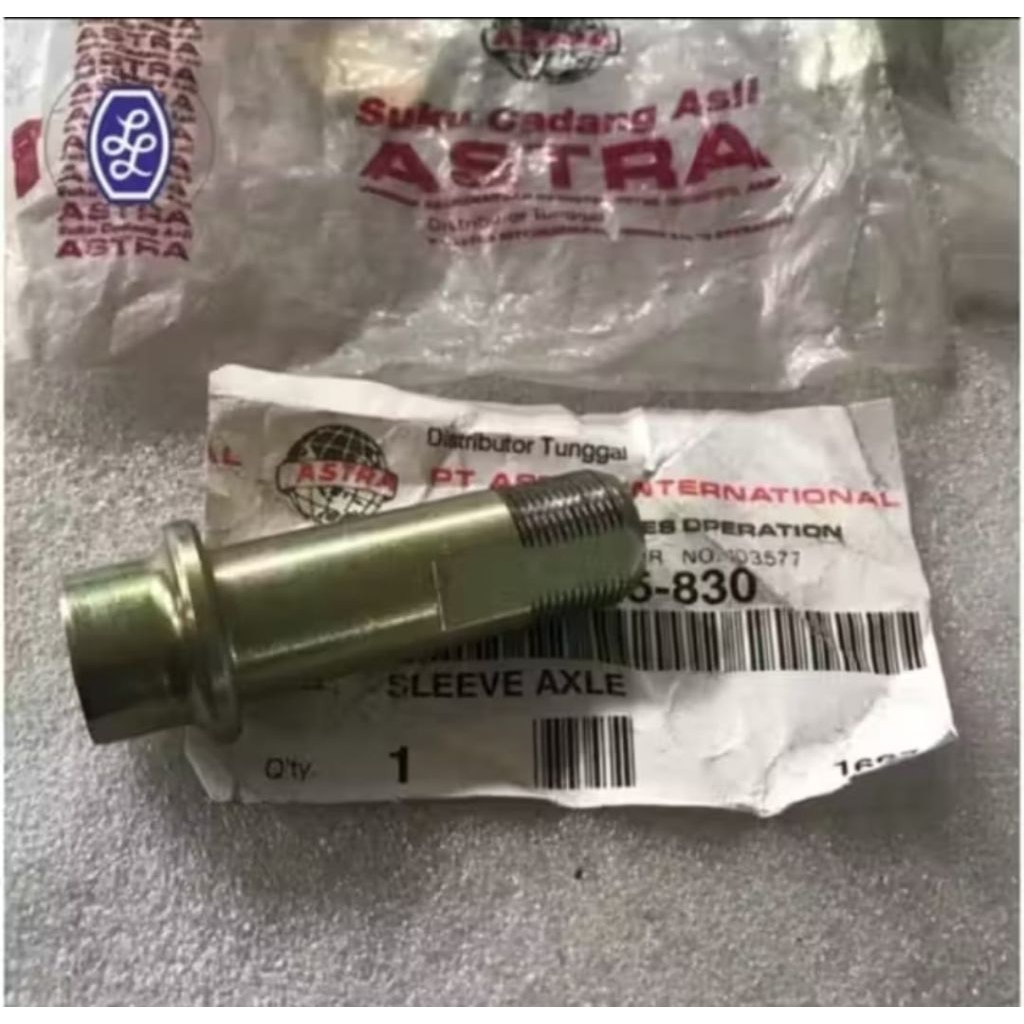 42303 gn5 400 830 original astra International ahm Honda motor besi baja hitam Sleeve rr wheel nut m