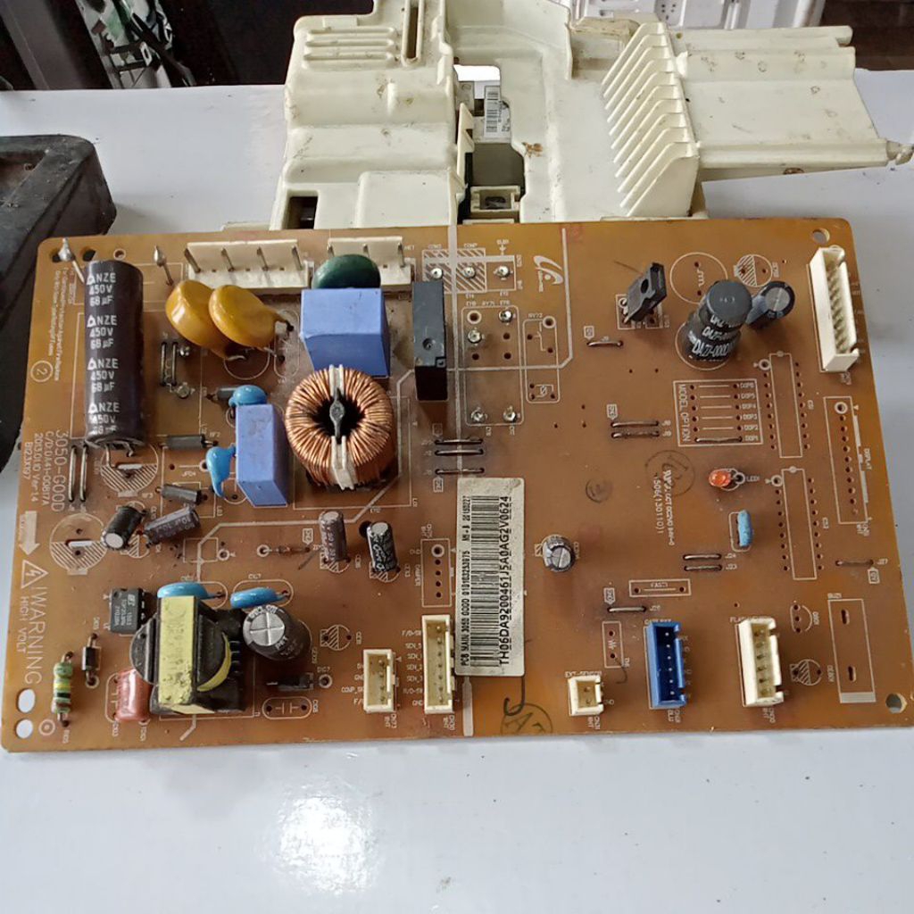 modul PCB inverter kulkas samsung