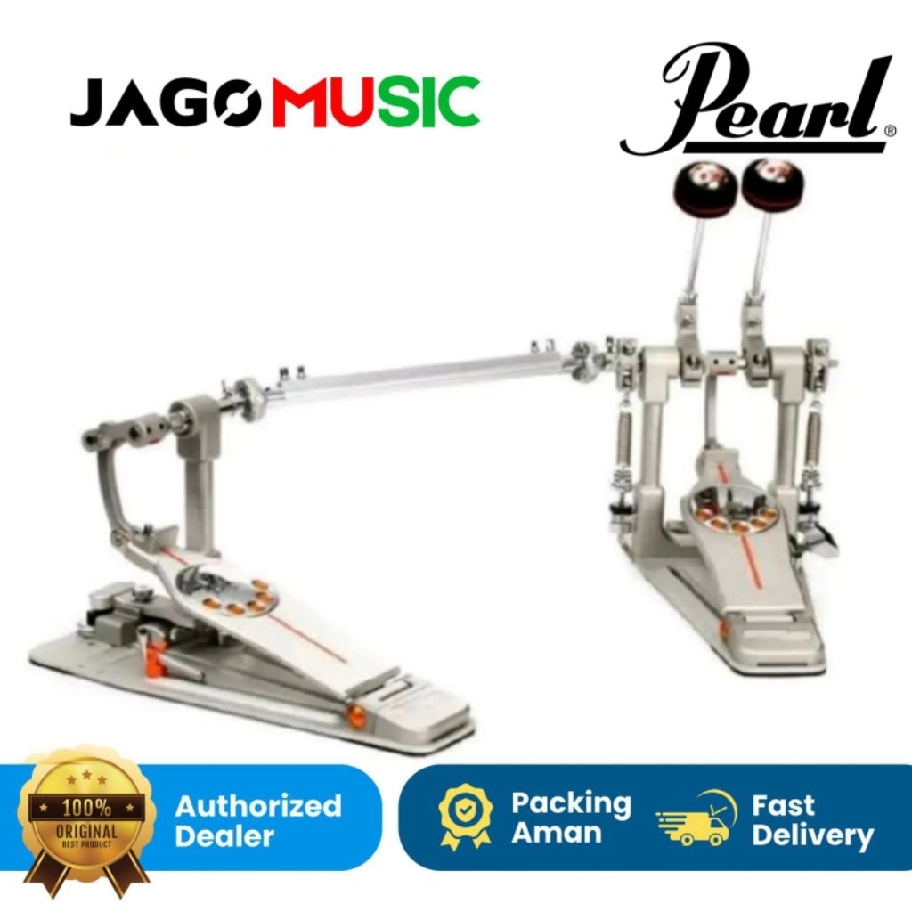 Double Pedal Drum Pearl Eliminator Demon Double P3002C Double Pedal