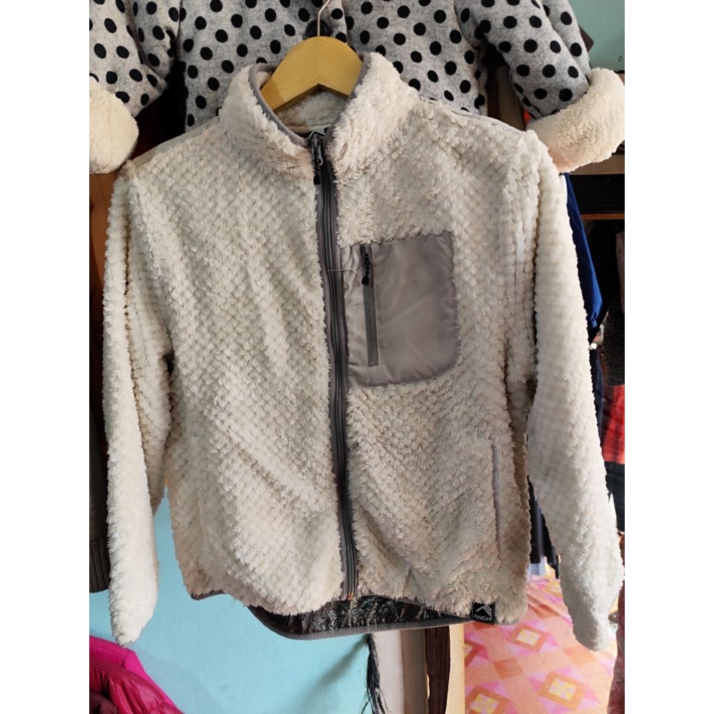 jaket sherpa anak dan remaja