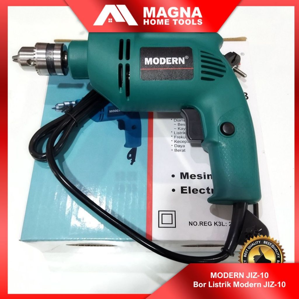 MESIN BOR LISTRIK MODERN JIZ10 100MM [ORIGINAL]
