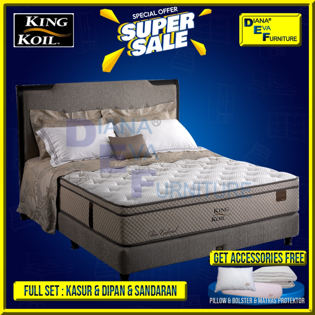 King Koil Chiro Endorsed Set Kasur Springbed
