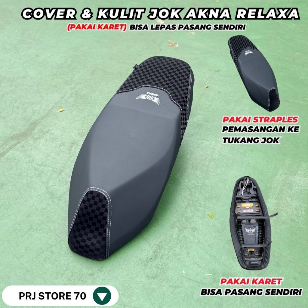 Cover Jok Motor Akna Relaxa / Sarung Jok Motor Akna Kulit Jok Motor Akna Relaxa
