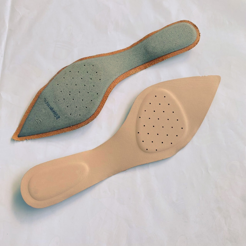 Insole Sepatu Insole Alas kaki Sepatu Wanita Kulit
