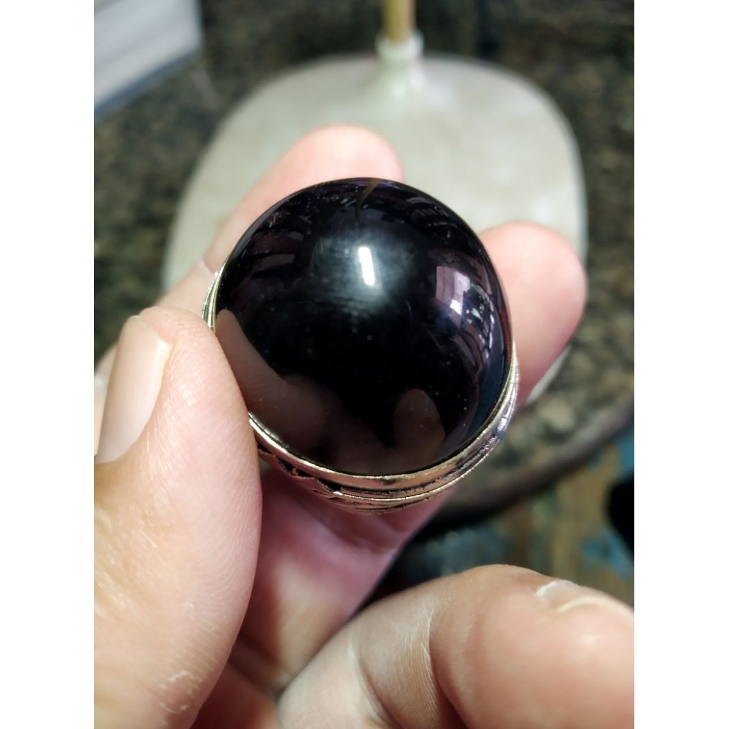 Batu Akik Kecubung Tanah Babon Natural Unik kode T1/87