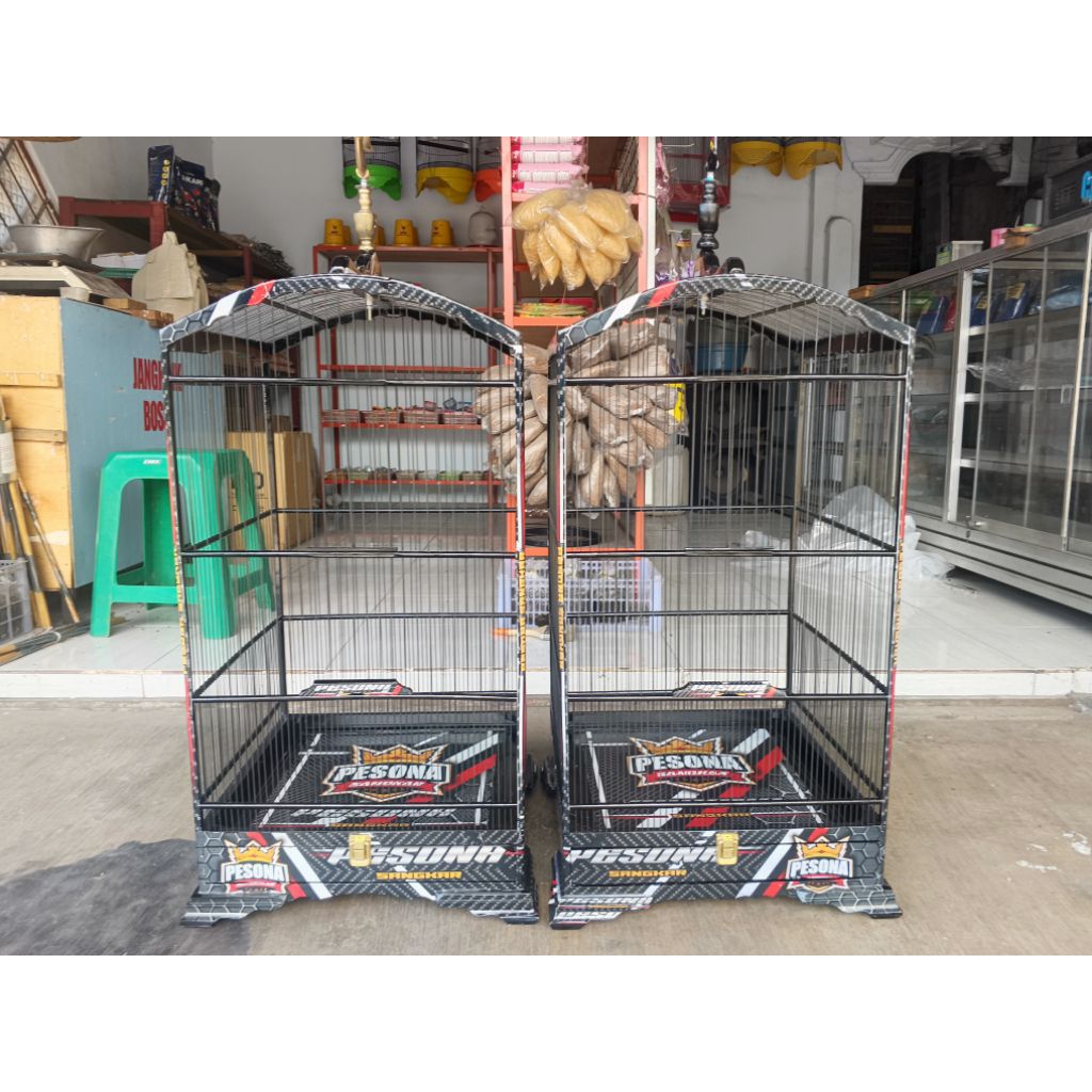 Sangkar BP 40x40 water decal / water Slide ruji viber 1,5 full kayu jati