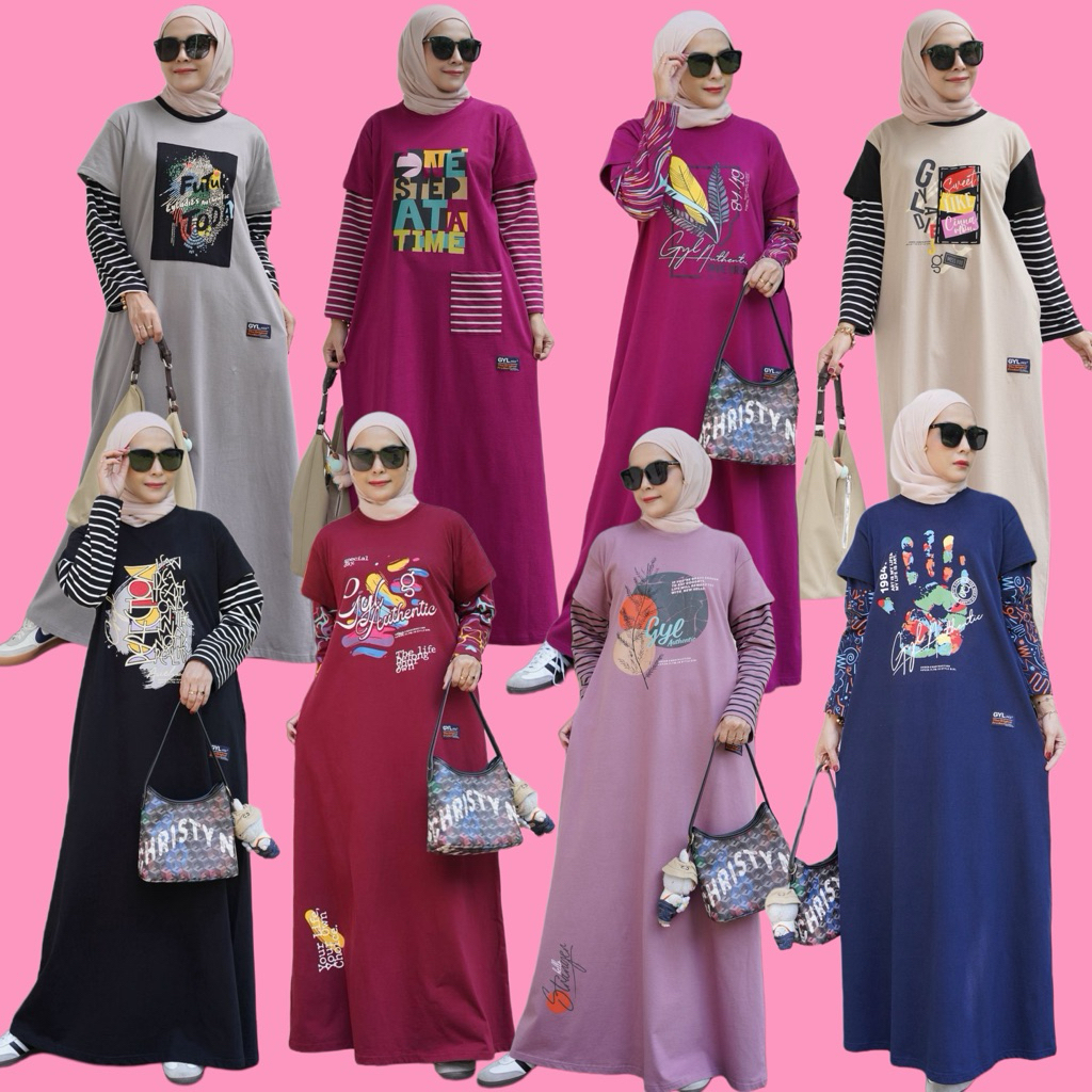GYL Maxi Gamis Lines