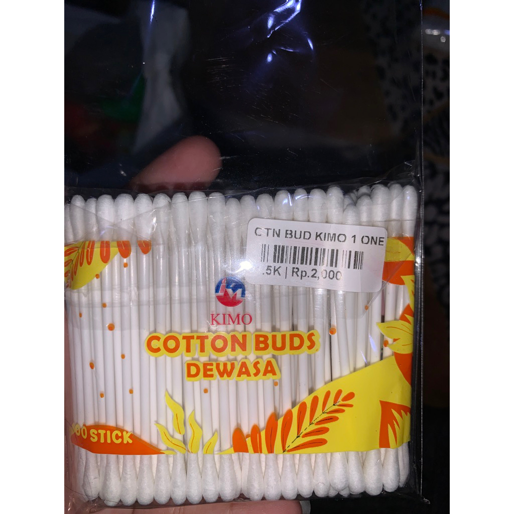 Cotton Buds Dewasa/Cotton Buds kimo 1 One/ Pembersih telinga