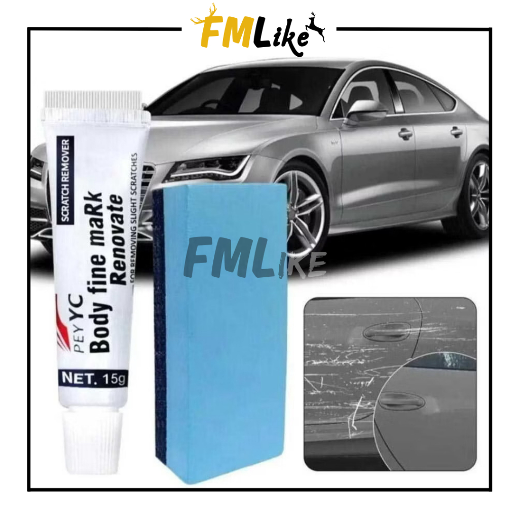 Body Compound Polish Wax Obat Penghilang Baret Lecet Halus Mobil Motor / Body Renovate Poles