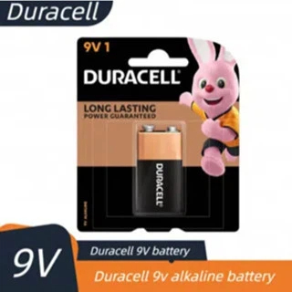 Baterai Alkaline Duracell 9V 9V Mn1604 6Lr61 Baterai 9V