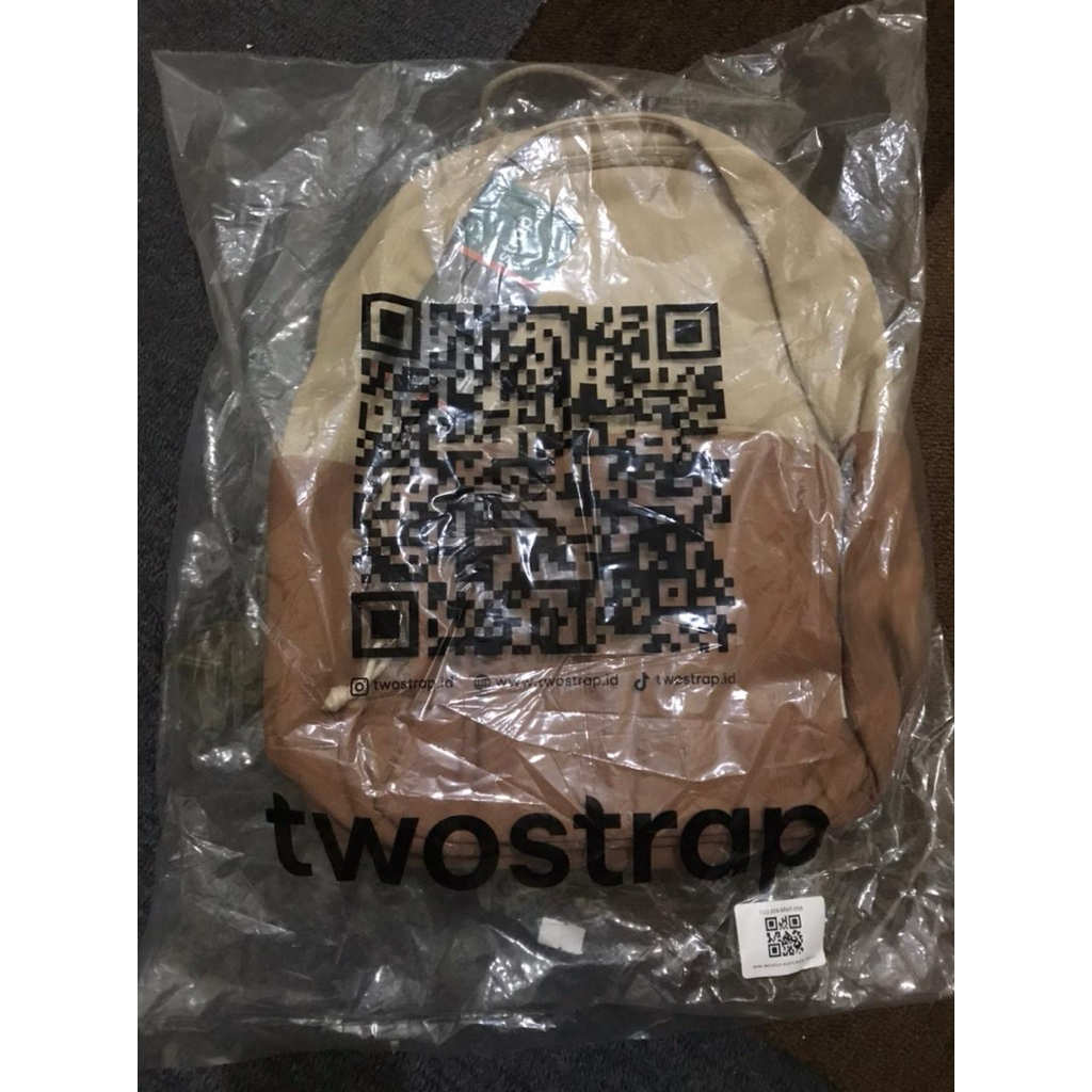 TWOSTRAP - Mini Woofly Backpack - Tas Ransel Laptop Wanita 12 inch