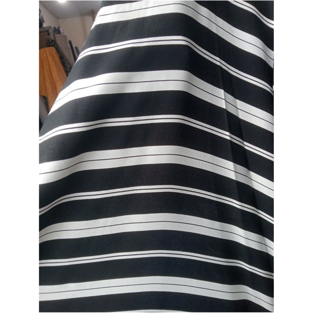 Kain Katun Rayon Garment Motif Salur
