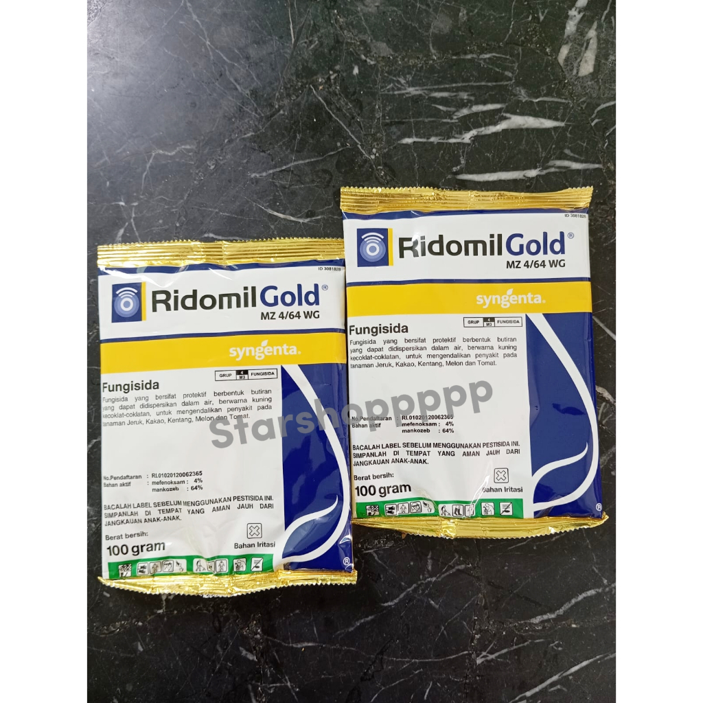 FUNGISIDA RIDOMIL GOLD 100GR
