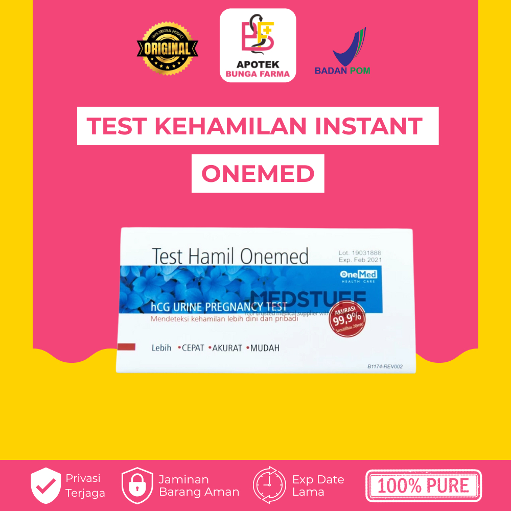 TEST KEHAMILAN INSTANT ONEMED - Alat Tes Kehamilan