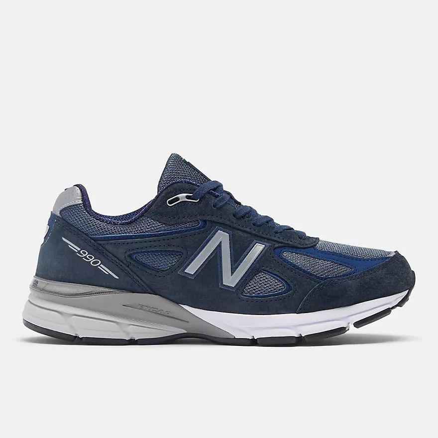 New Balance 990v4 MiUSA Navy U990NV4 Original Resmi (100% Authentic)
