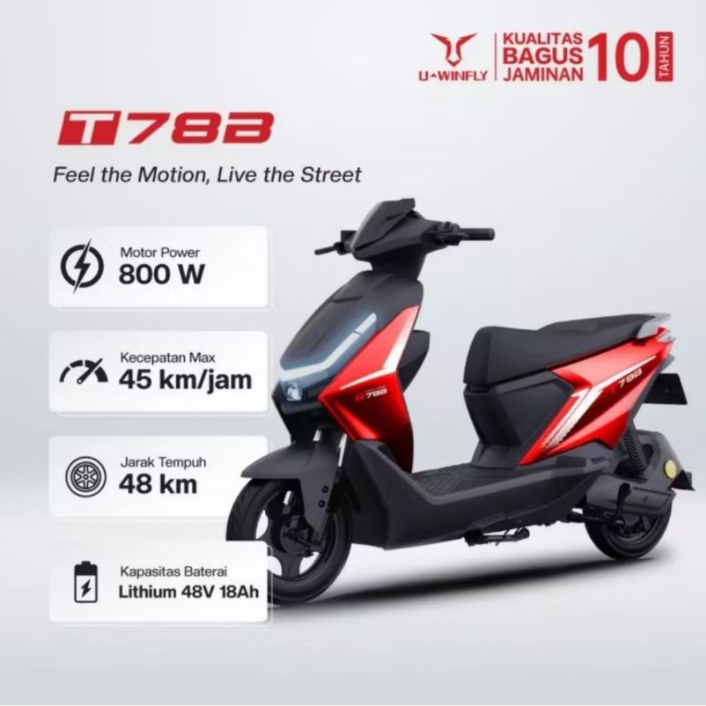 Motor Listrik UWINFLY T78 B