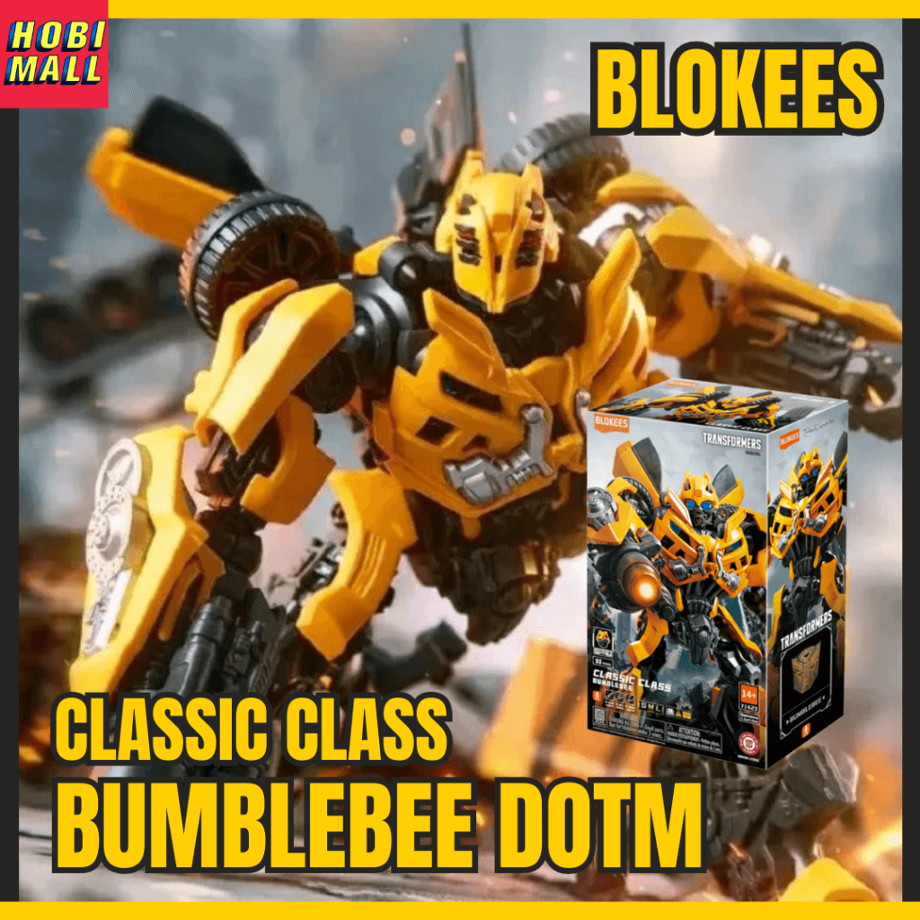 Blokees Bumblebee Classic Class 23 (CC23) Bumblebee Model Kit dari Transformers Dark of the Moon DOT