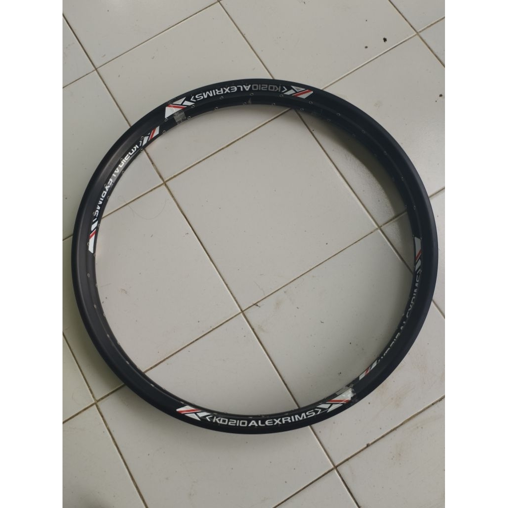 sepasang rims 29ers alexrims kd210 32 hole new