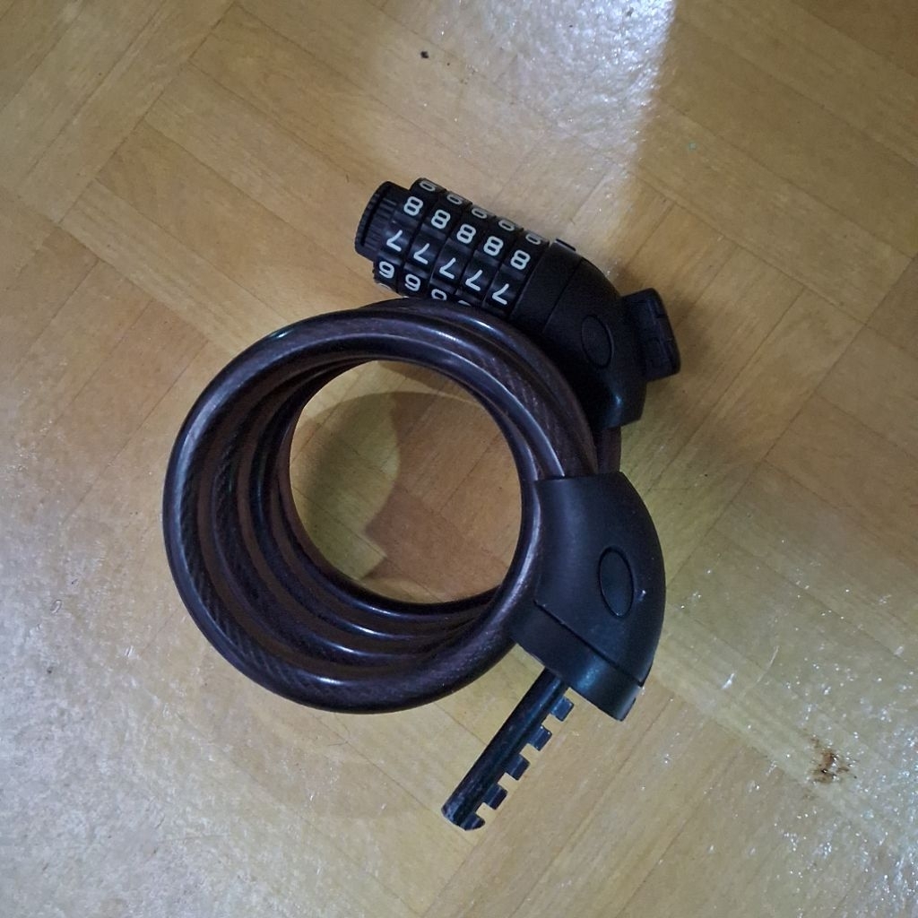 kunci gembok kode angka