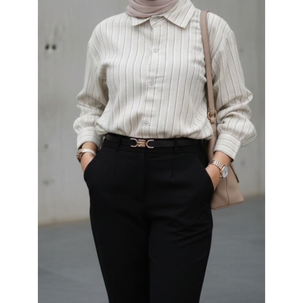 PRELOVED KEMEJA STRIPE ASOKA