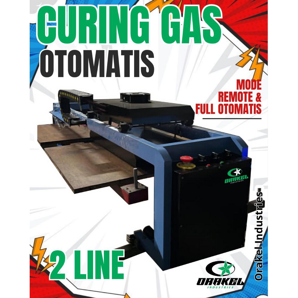 CURING GAS OTOMATIS 2 LINE FREE ONGKIR SEJAWA