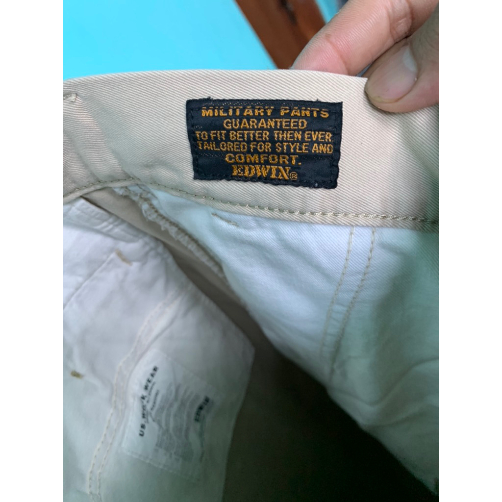 CHINOS EDWIN 0905 Military Pants
