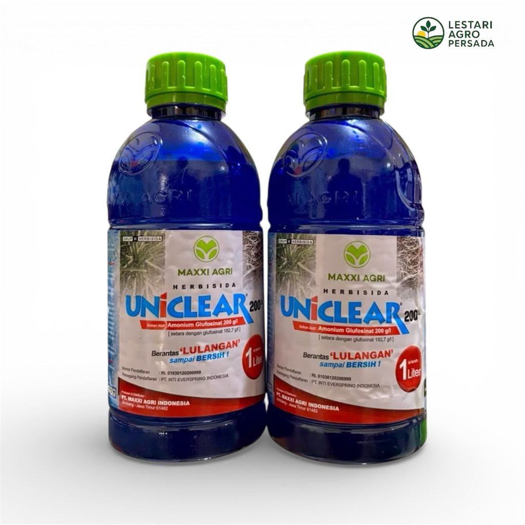 Herbisida Pembasmi Rumput Lulangan membandel Uniclear 200SL 1Liter. Herbisida Sepesialis Rumput Lula