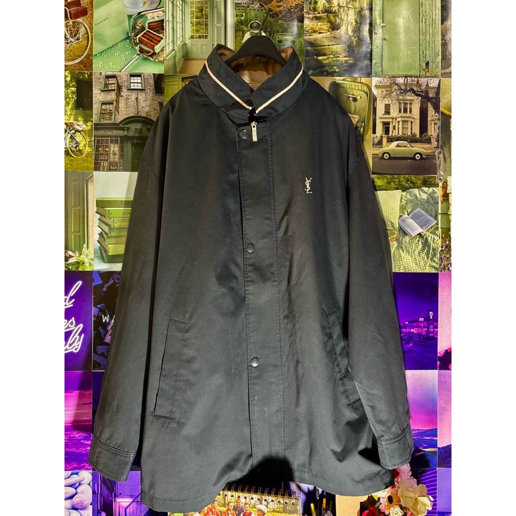 YSL Yves Saint Laurent Pour Homme Parka Jacket Preloved