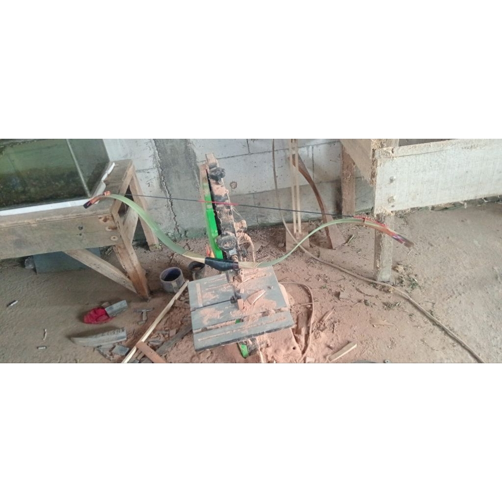 busur horsbow bending