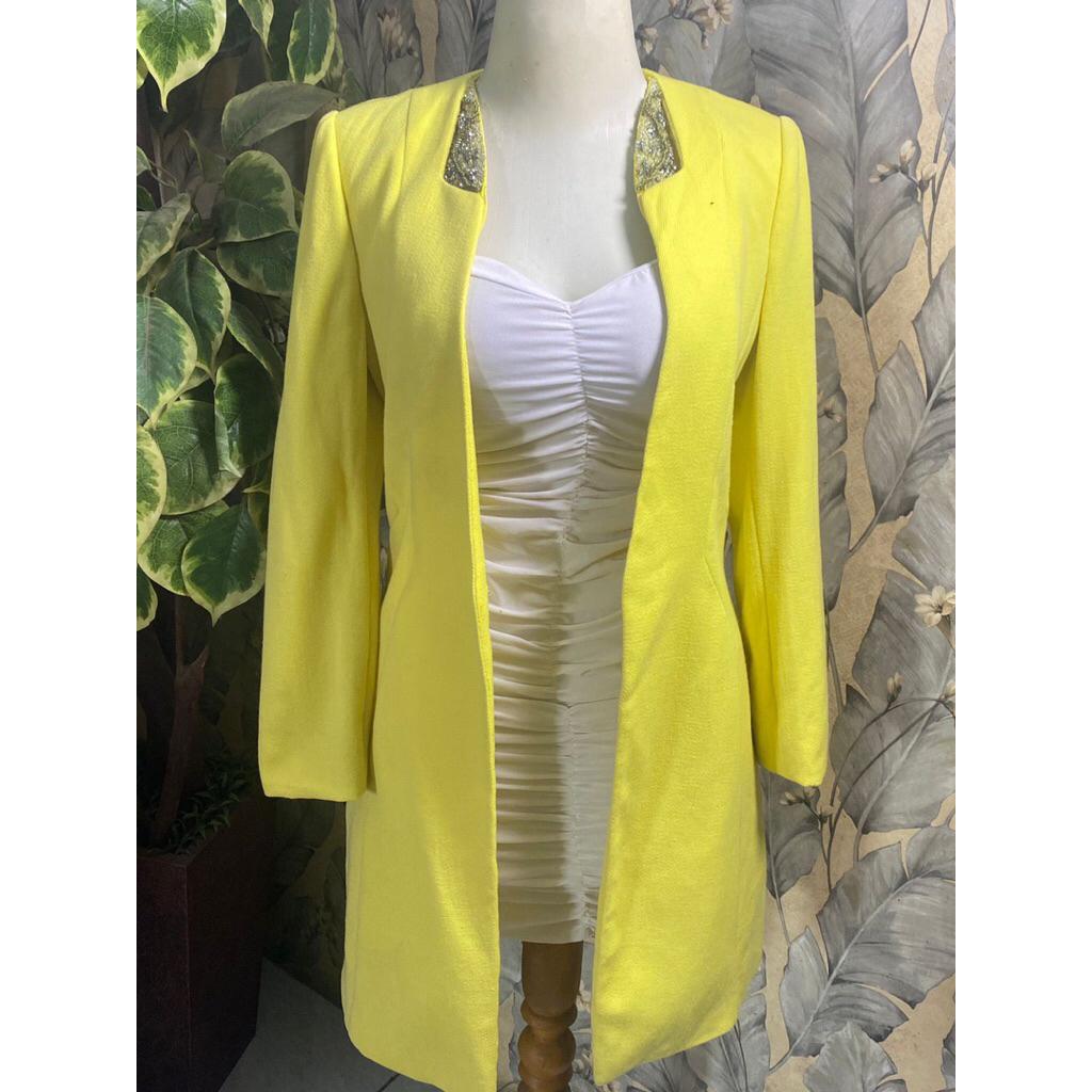 Blazer Jigott Kuning
