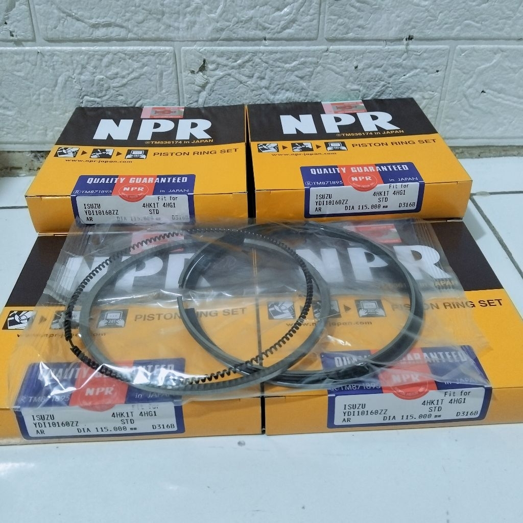 RING PISTON ISUZU 6HK1 4HK1 YD110160ZZ