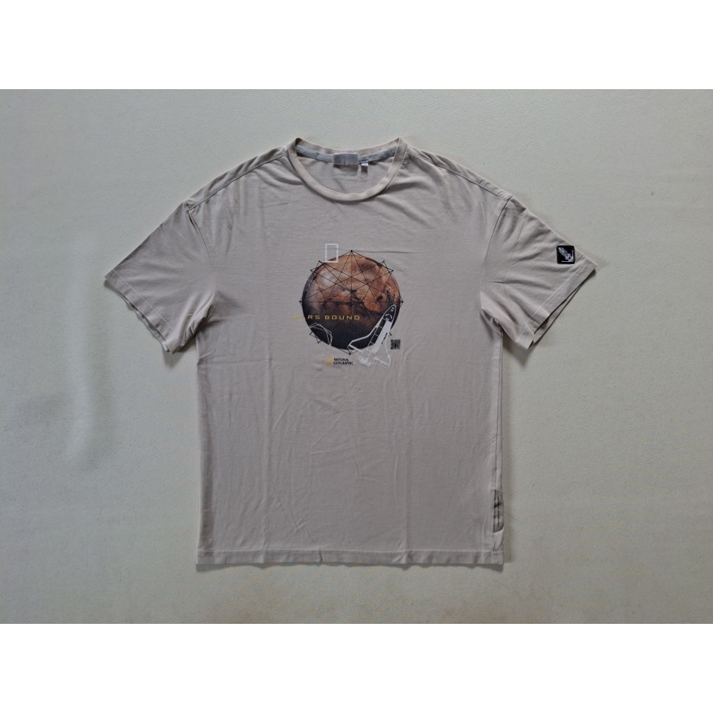 KAOS TSHIRT NATIONAL GEOGRAPHIC ORIGINAL 100%