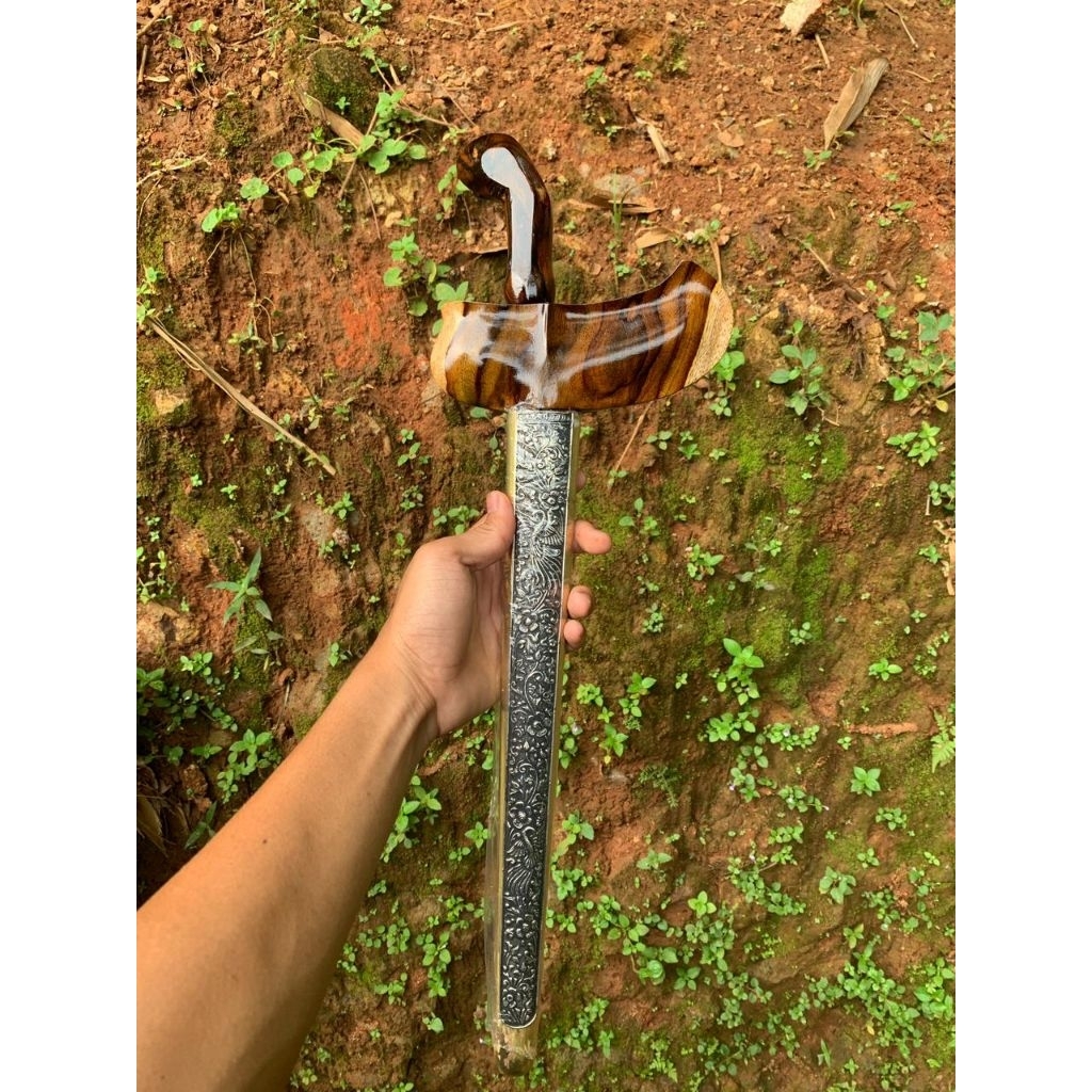 warangka gayaman Jogjakarta kayu sonokeling sandangan komplit tanpa bilah