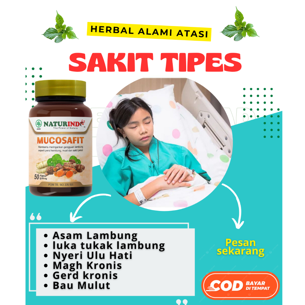 herbal obat tipes Mucosafit Naturindo Herbal Obat Maag Asam Lambung Kronis tipes