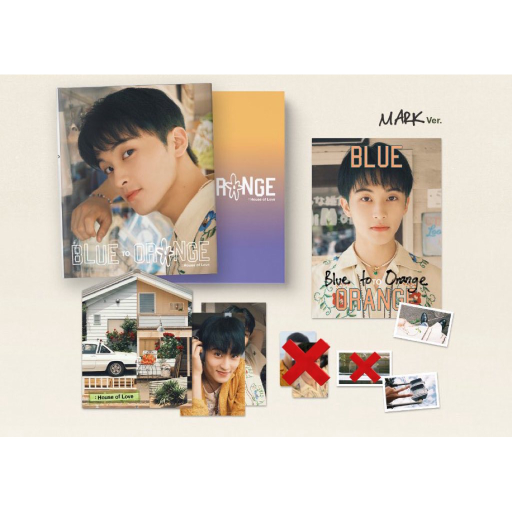 [READ DESCRIPTION] PHOTOBOOK BLUE TO ORANGE MARK NCT 127