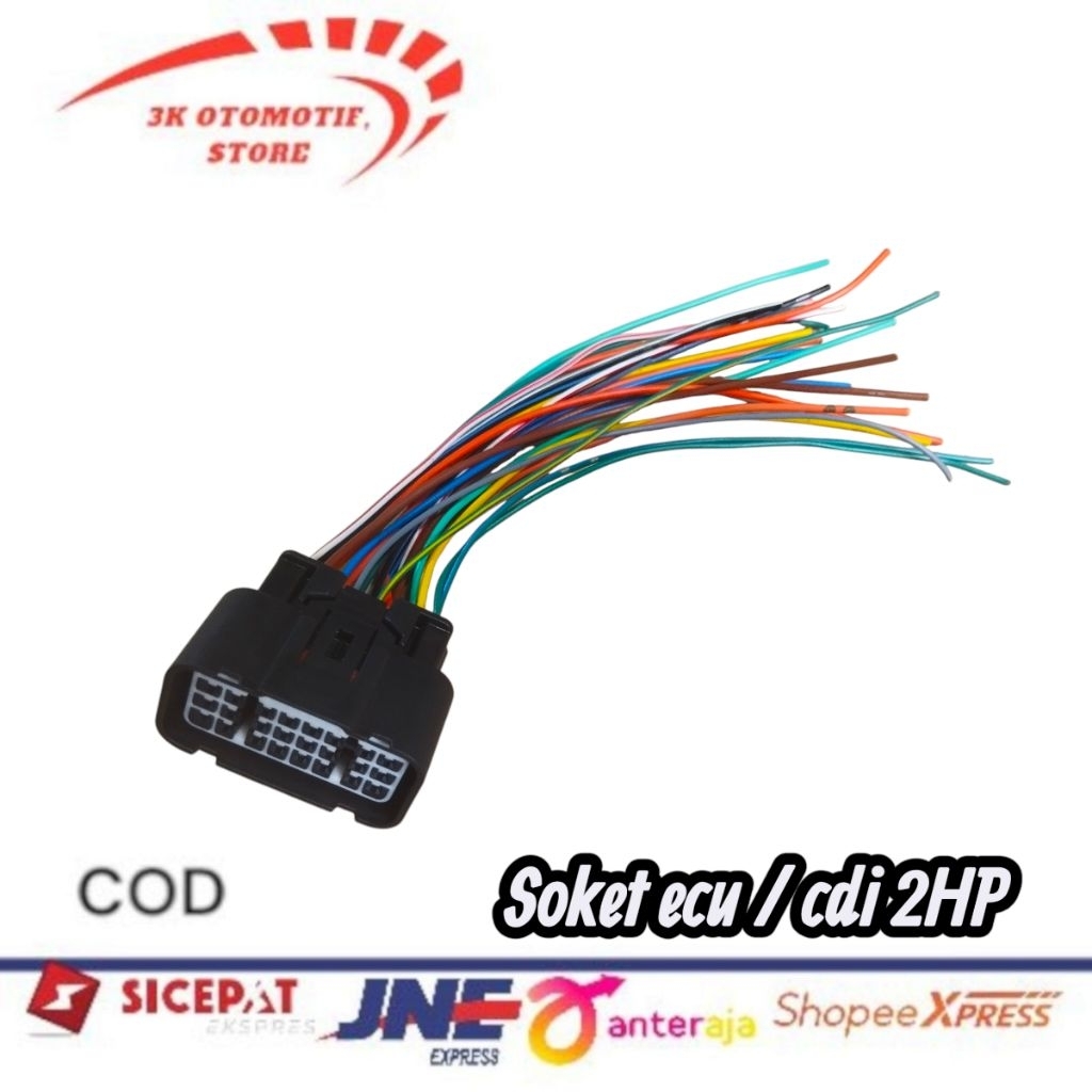 SOKET CDI ECU YAMAHA MIO 125 MIO Z FINO 125 X-ride 125 SOUL GT 125