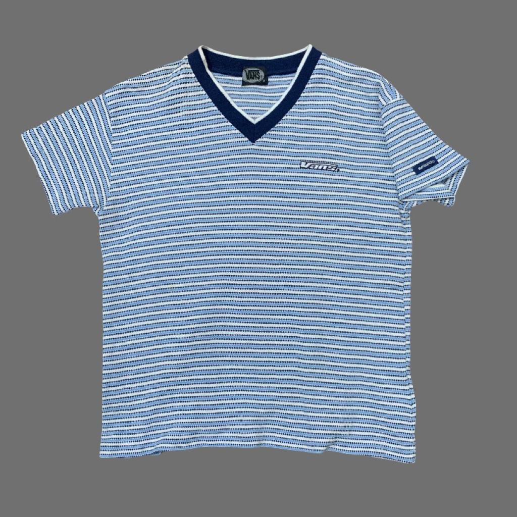 VANS Stripe Vintage 90’s Girl Made in Usa T-shirt / Kaos