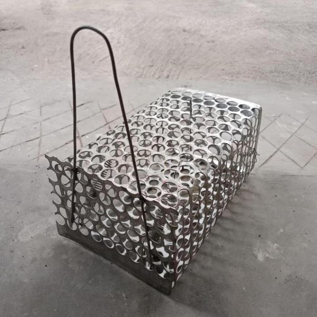 Perangkap Tikus Kandang BESI / Alat Perangkap Jebakan Kandang Tikus Otomatis BESI Efektif Ampuh