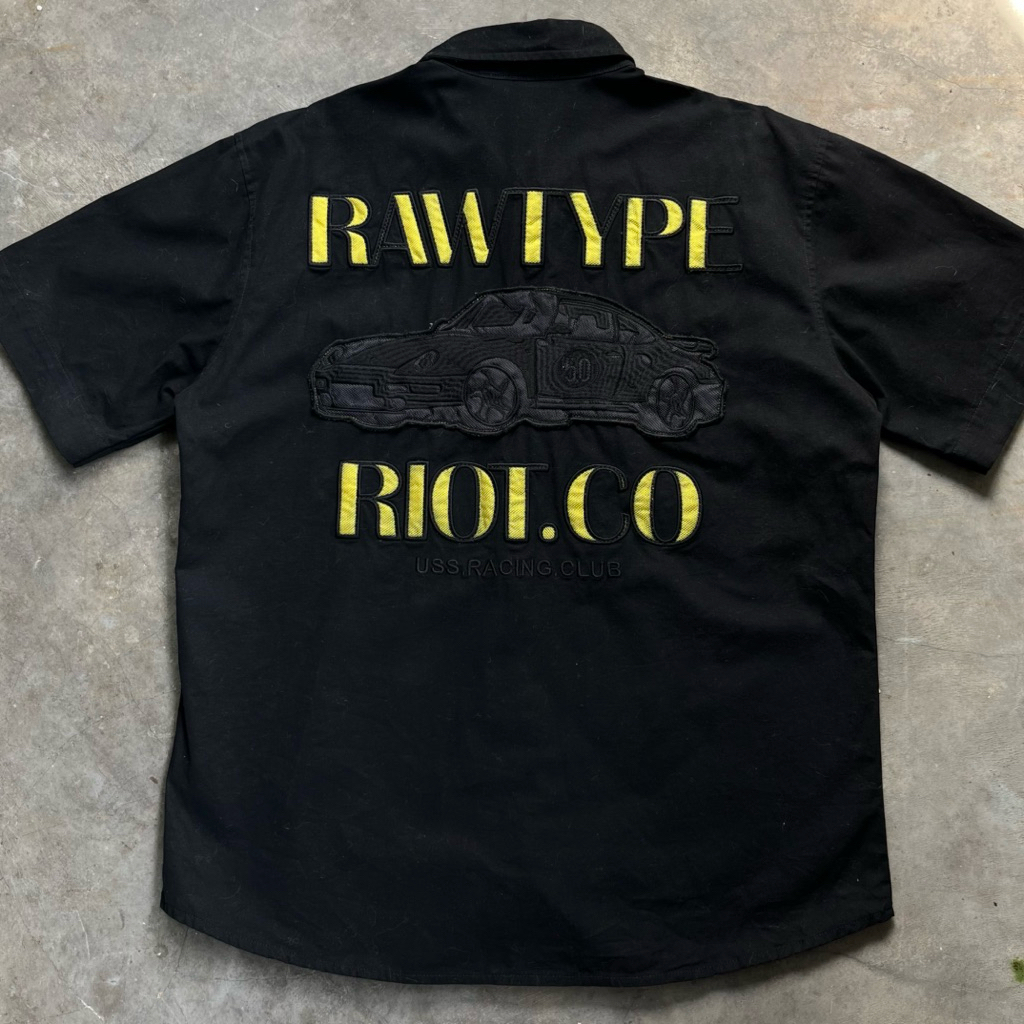 Porschee x USS x RTR (preloved) ukuran M