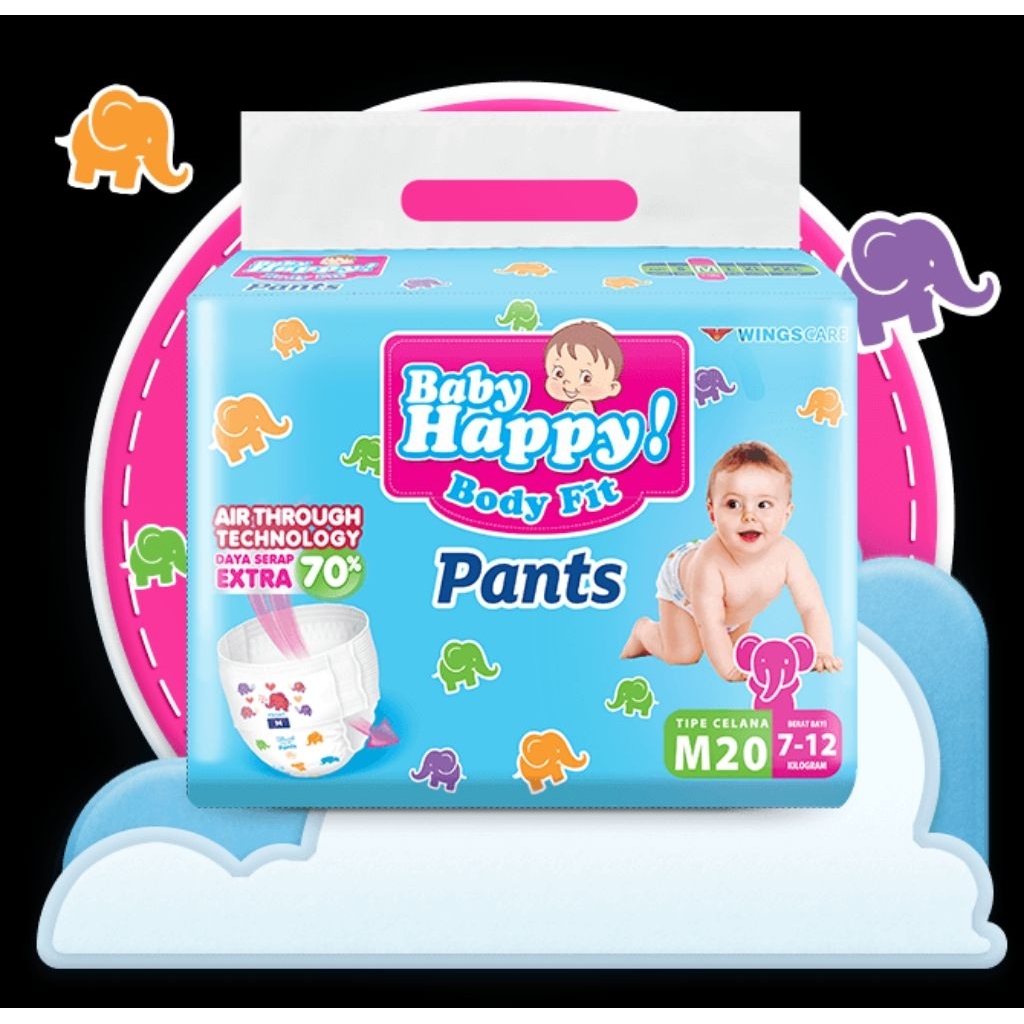 baby happy body fit pants M20