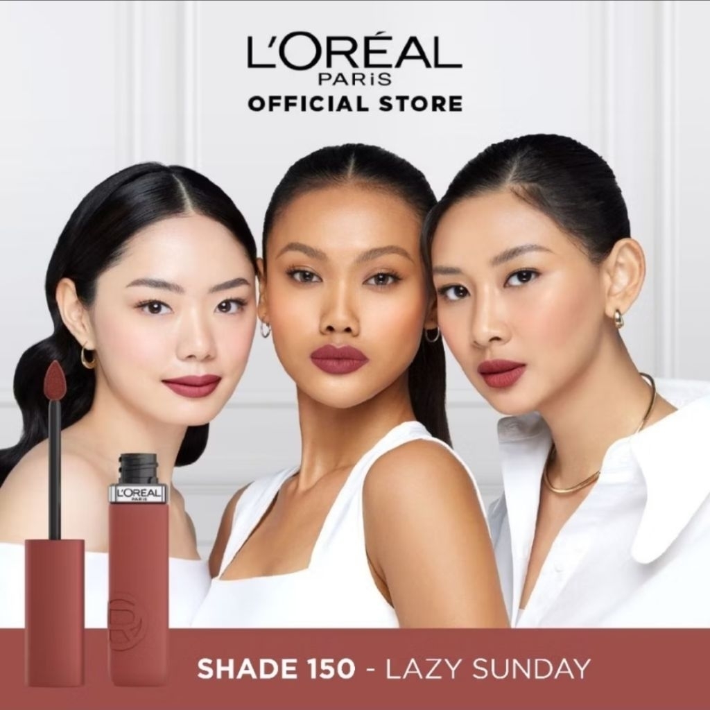 L'OREAL PARIS INFALLIBLE MATTE RESISTANCE SHADE 150 LAZY SUNDAY PRELOVED