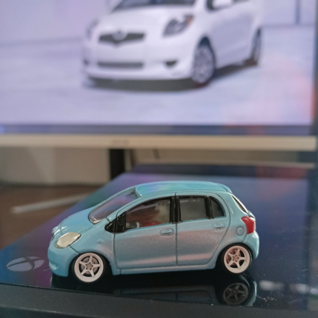 Toyota Yaris, Toyota Yaris Tomica, Diecast Toyota Yaris Custom, Diecast Custom Ceper Yaris, Yaris