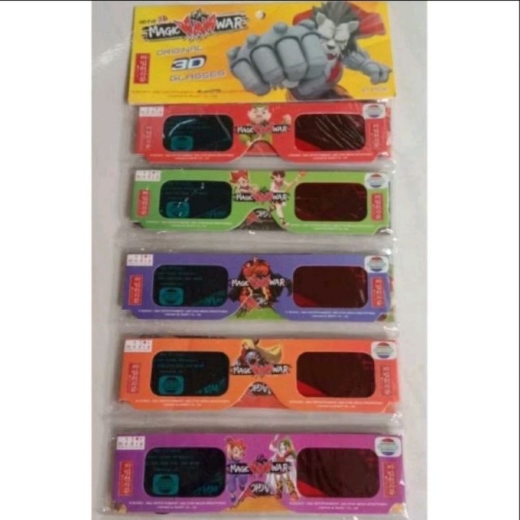 kacamata 3D anak murah (1pcs) / kacamata film anak / kacamata 3 dimensi