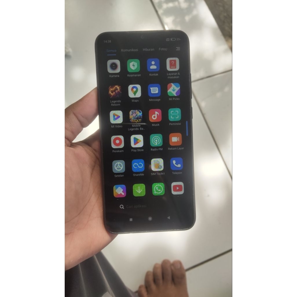 Hp redmi 9a ram 2+050gb / 32gb