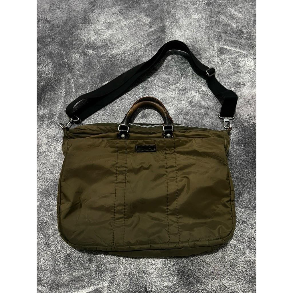 Katharine Hamnett London Briefcase Nylon Bag